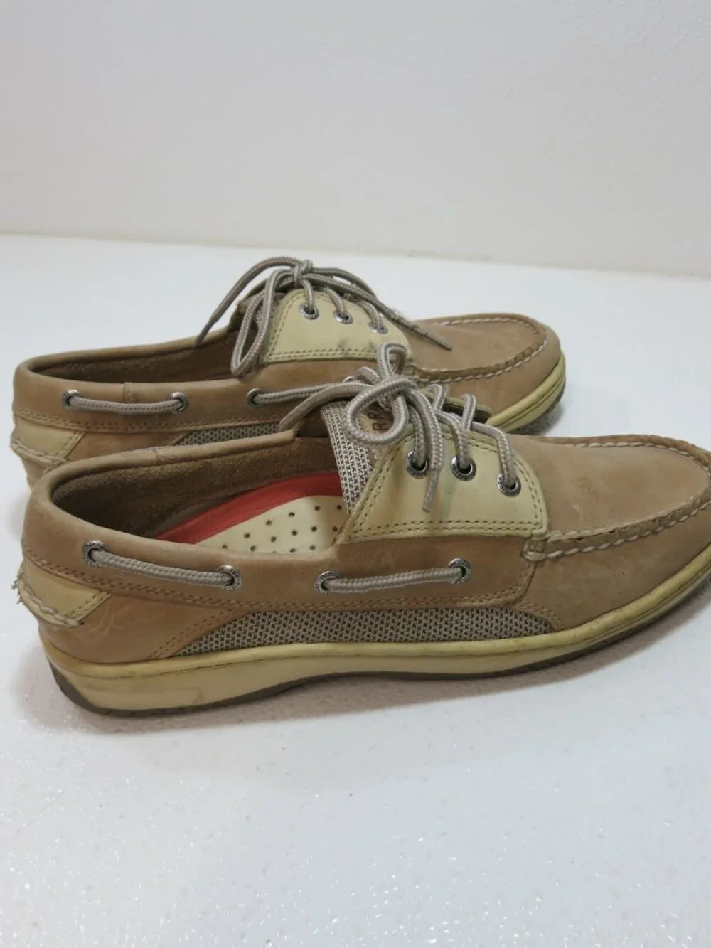 Sperry Top-Sider Two Tone Leather Boat Deck Shoes Men's Footwear Shoe's 9 M